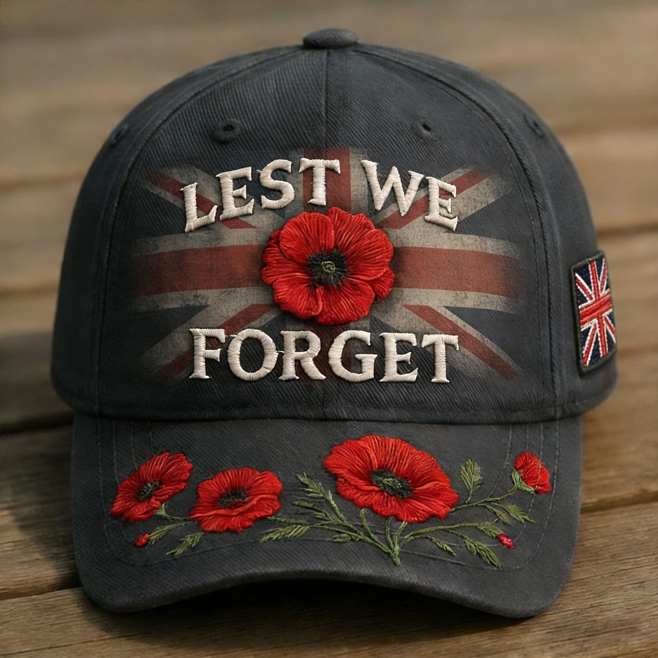 ❤️ Best Gift For Father 🌺 Lest We Forget Remembrance Memorial Cap🎁Buy 2 Free Shipping