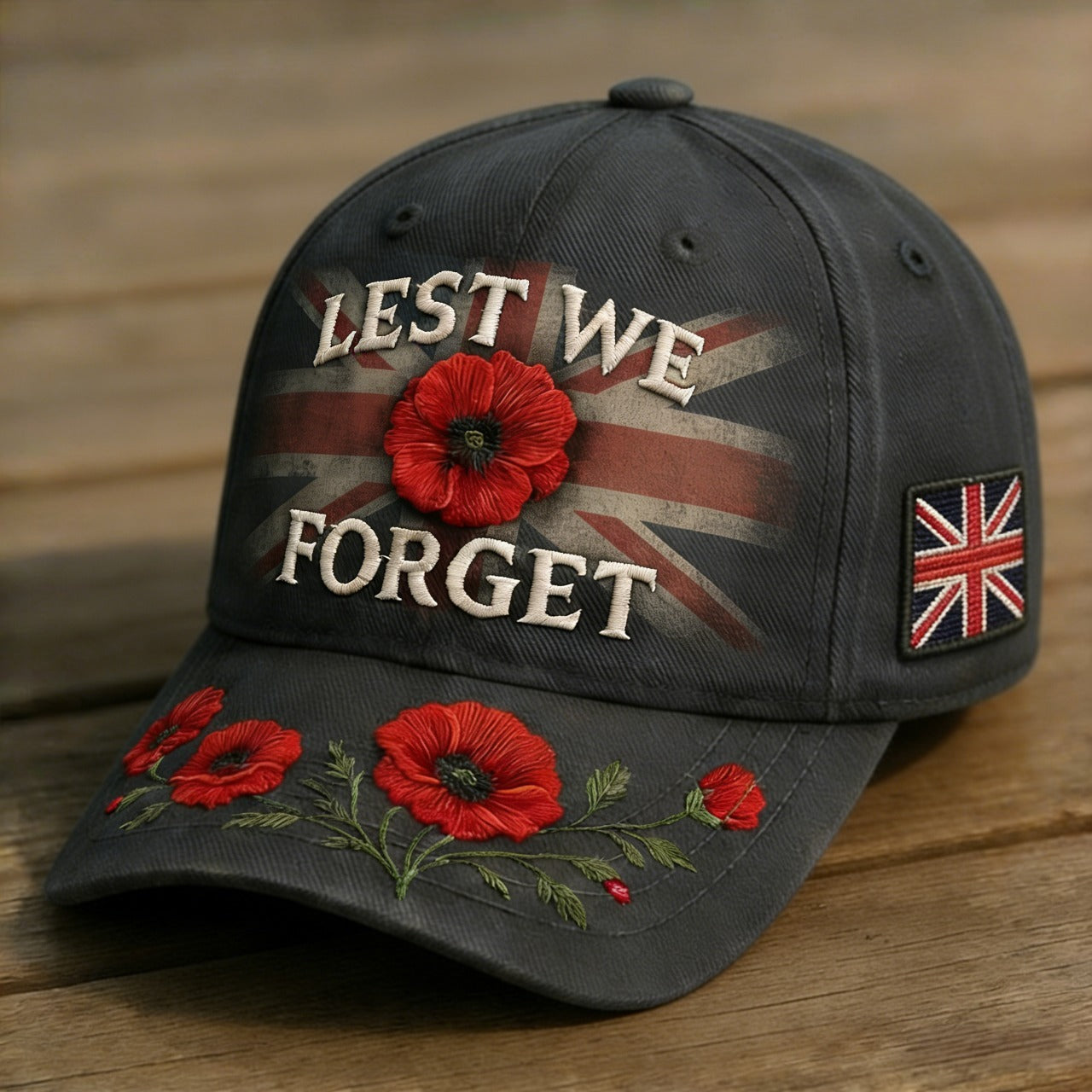 ❤️ Best Gift For Father 🌺 Lest We Forget Remembrance Memorial Cap🎁Buy 2 Free Shipping