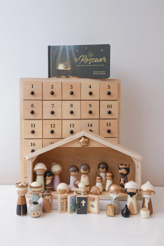 [Official Licensed] The Rescuer –Nativity Advent Calendar✝️