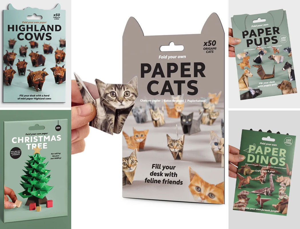 DIY Paper Cats