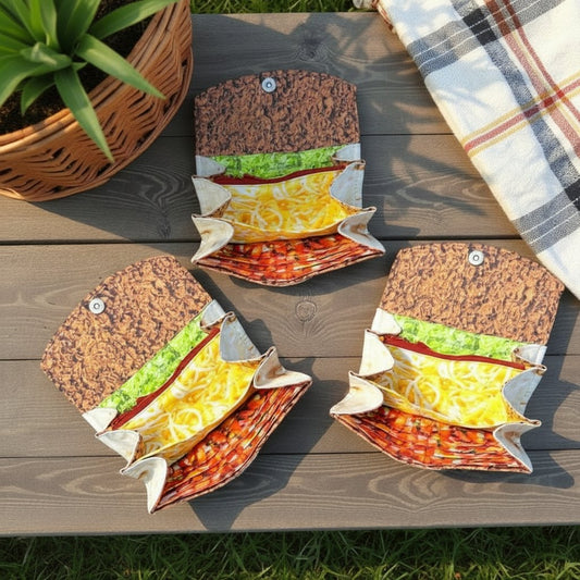 🔥LAST DAY 49% OFF - The Burrito Wallet – Your All-in-One Style & Storage Wrap! 🌯✨