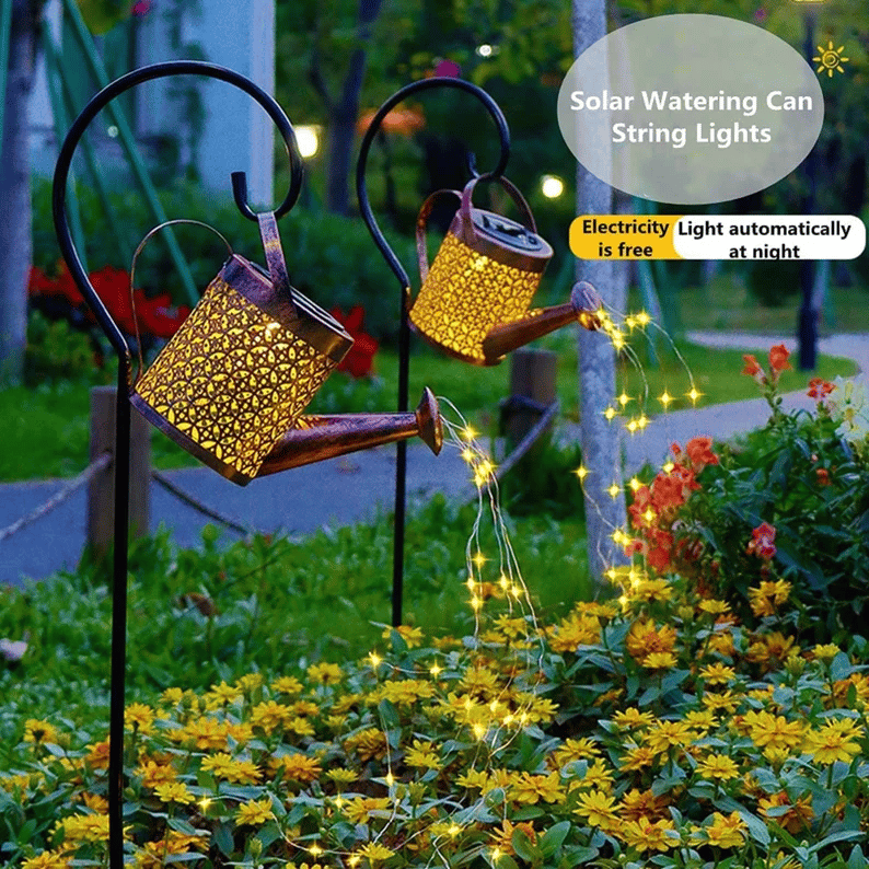 💦Last Day 49% OFF- Solar Waterfall Lights💐