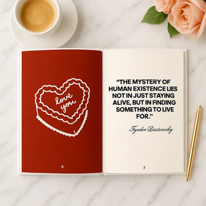 🌸Valentine's Day Hot Sale💕This Is Why You're Mine: A Couples Love Story Journal ✨