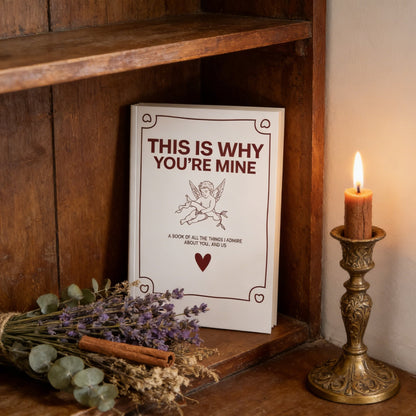 🌸Valentine's Day Hot Sale💕This Is Why You're Mine: A Couples Love Story Journal ✨