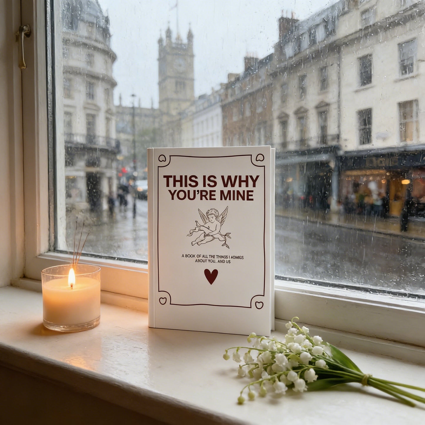 🌸Valentine's Day Hot Sale💕This Is Why You're Mine: A Couples Love Story Journal ✨