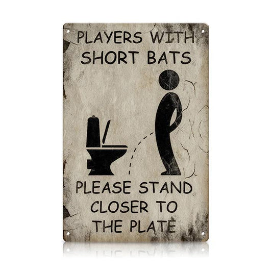🚽Fun bathroom wall decoration signs