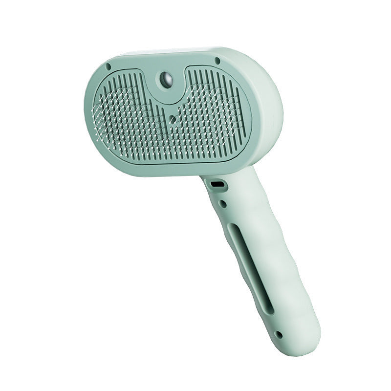 🐕‍🦺🐕‍🦺Natravor™ 3-in-1 Pet Steam Brush for Dogs, Cats  - Rechargeable Deshedding Comb with Stainless Steel Bristles🎉