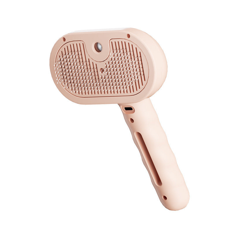🐕‍🦺🐕‍🦺Natravor™ 3-in-1 Pet Steam Brush for Dogs, Cats  - Rechargeable Deshedding Comb with Stainless Steel Bristles🎉