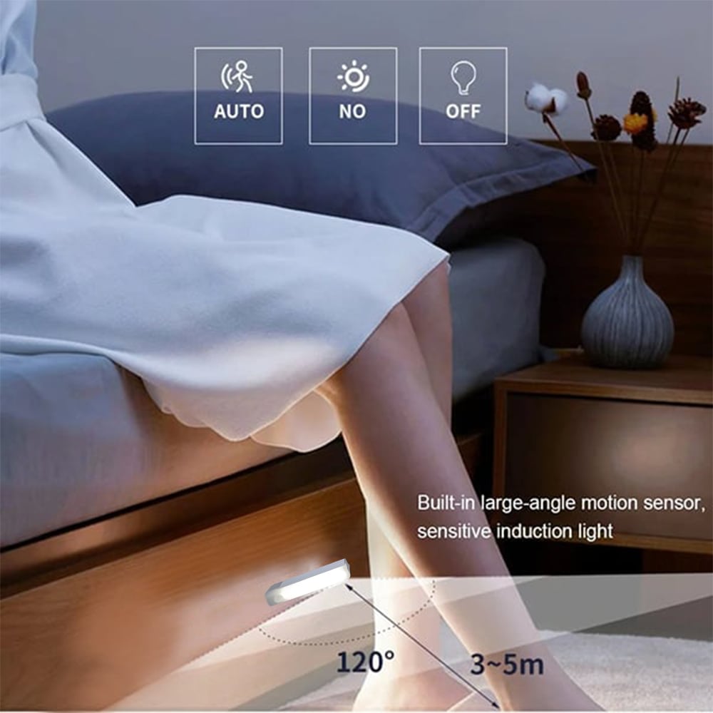 💡💡 Punch-free Smart Sensor Magnetic Rechargeable LED Lights